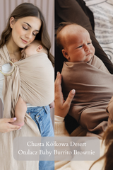 Zestaw Chusta kółkowa + Otulacz