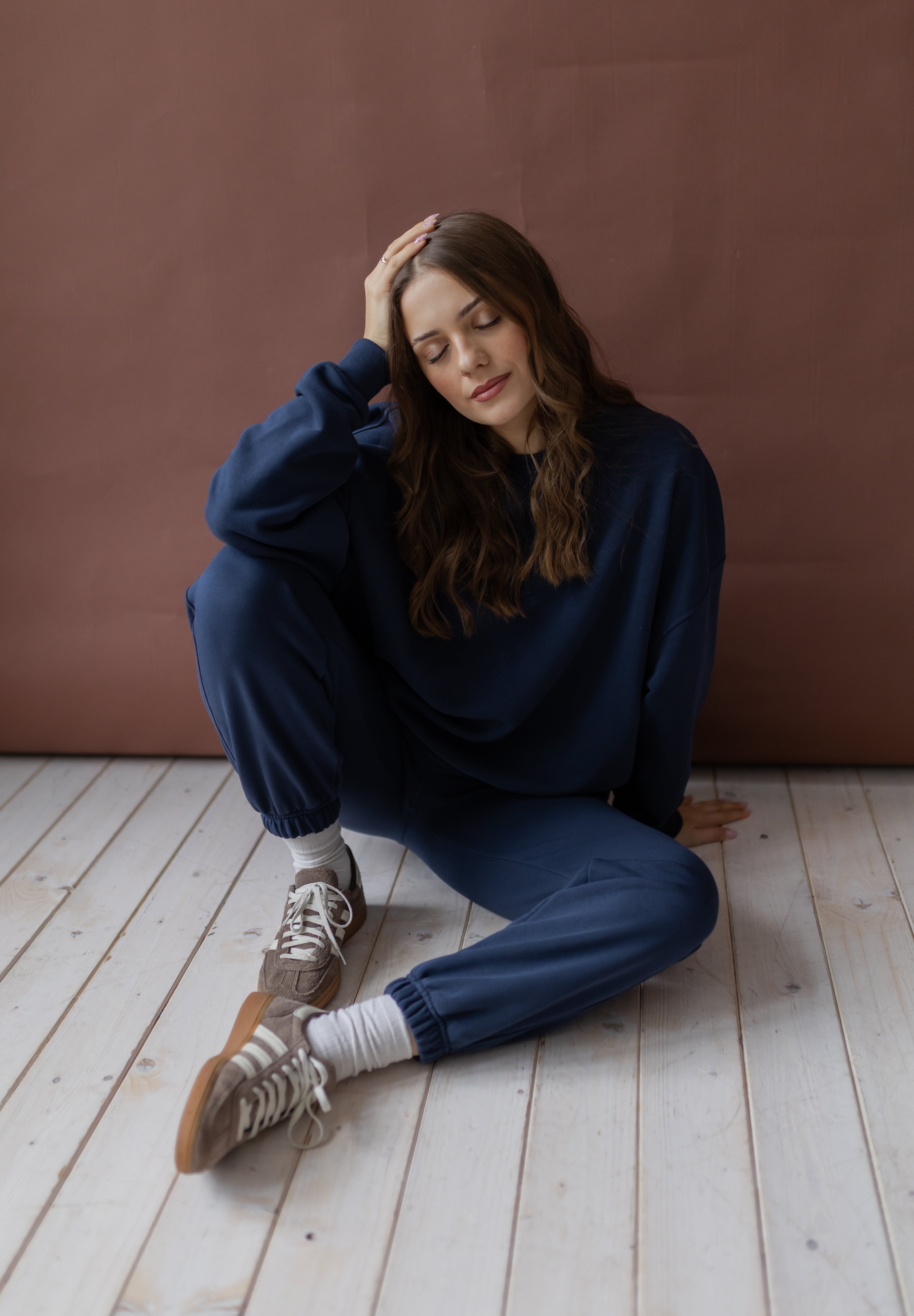 Spodnie dresowe Siena Navy