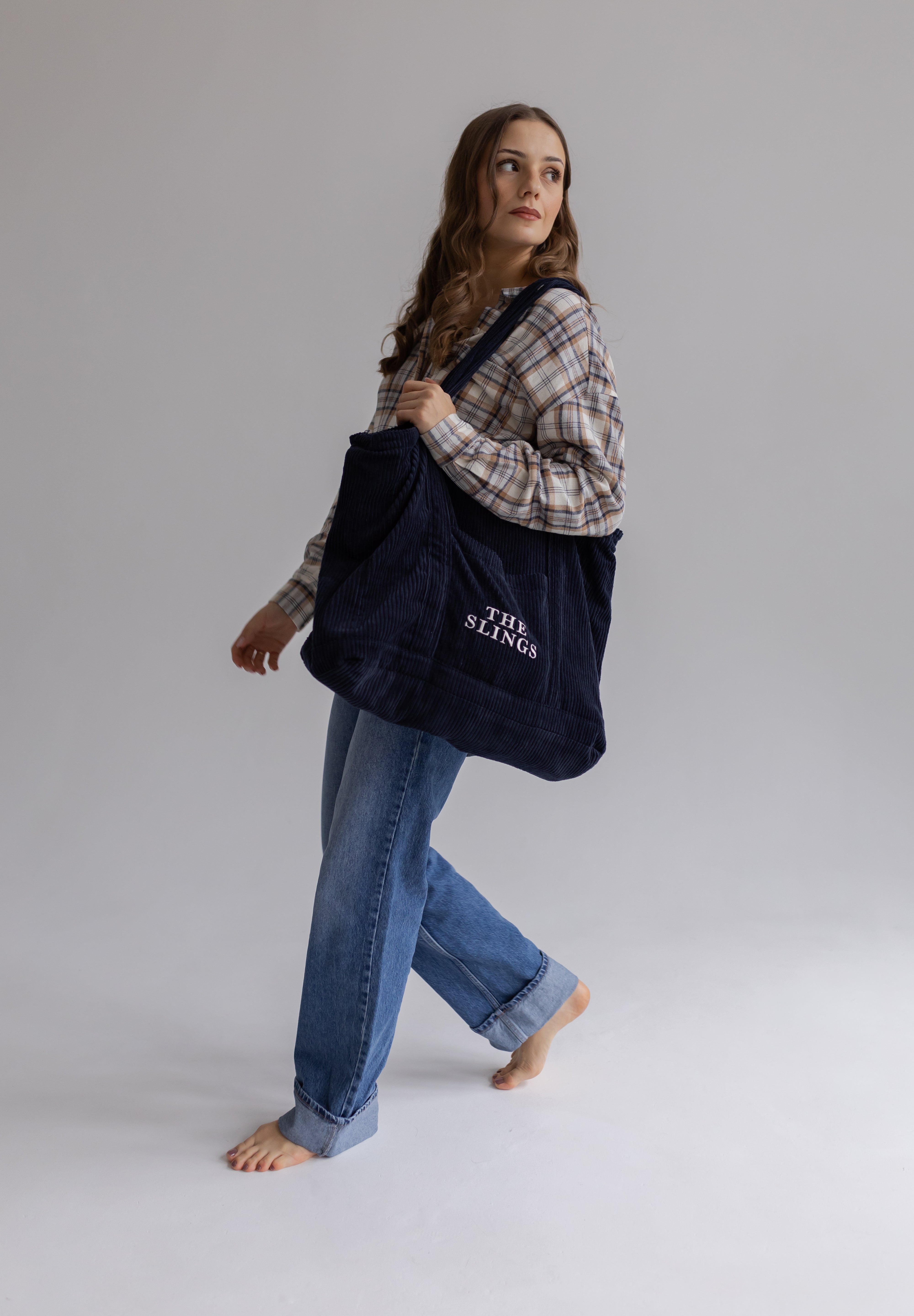 Navy Shopper The Slings