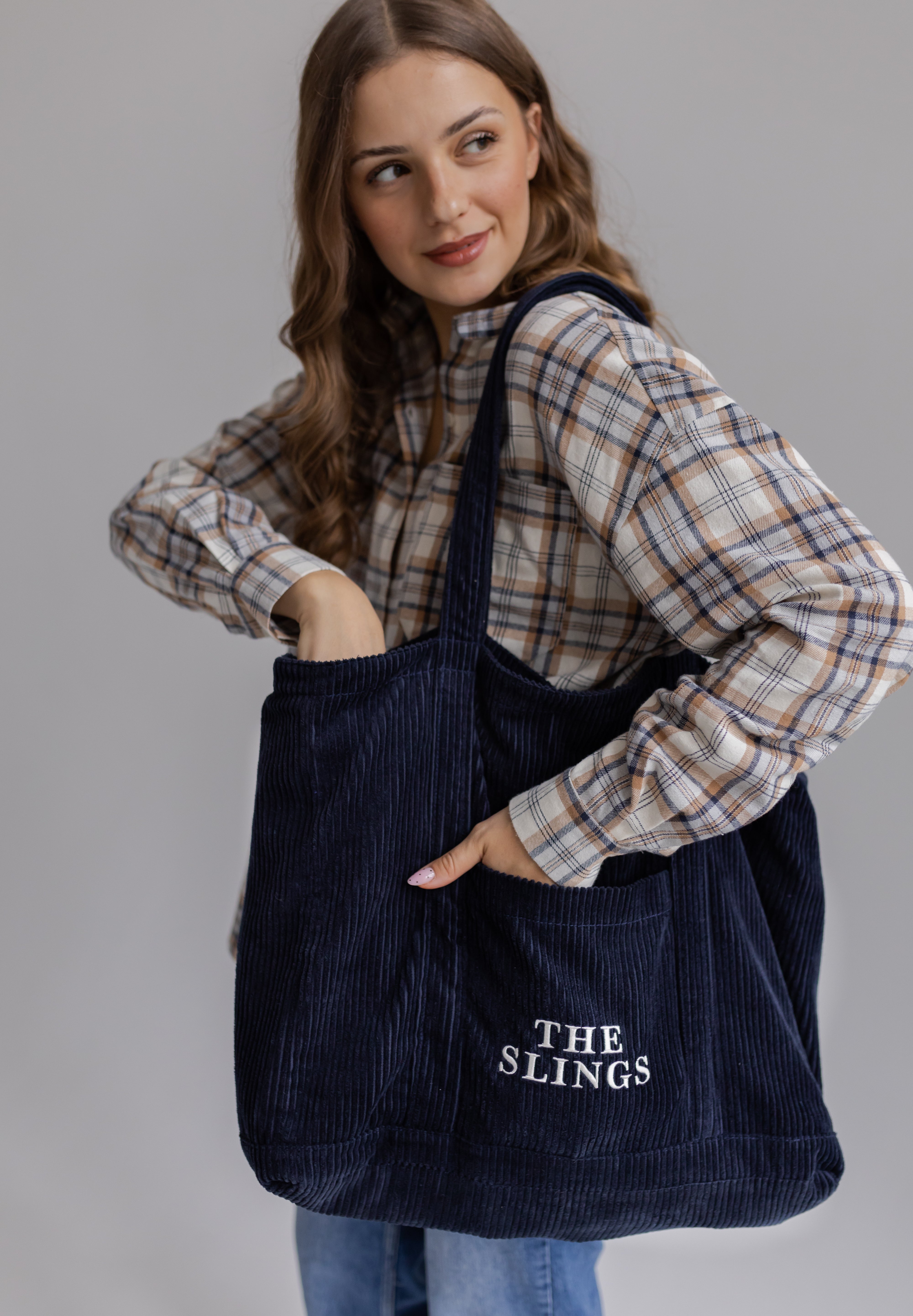Navy Shopper The Slings