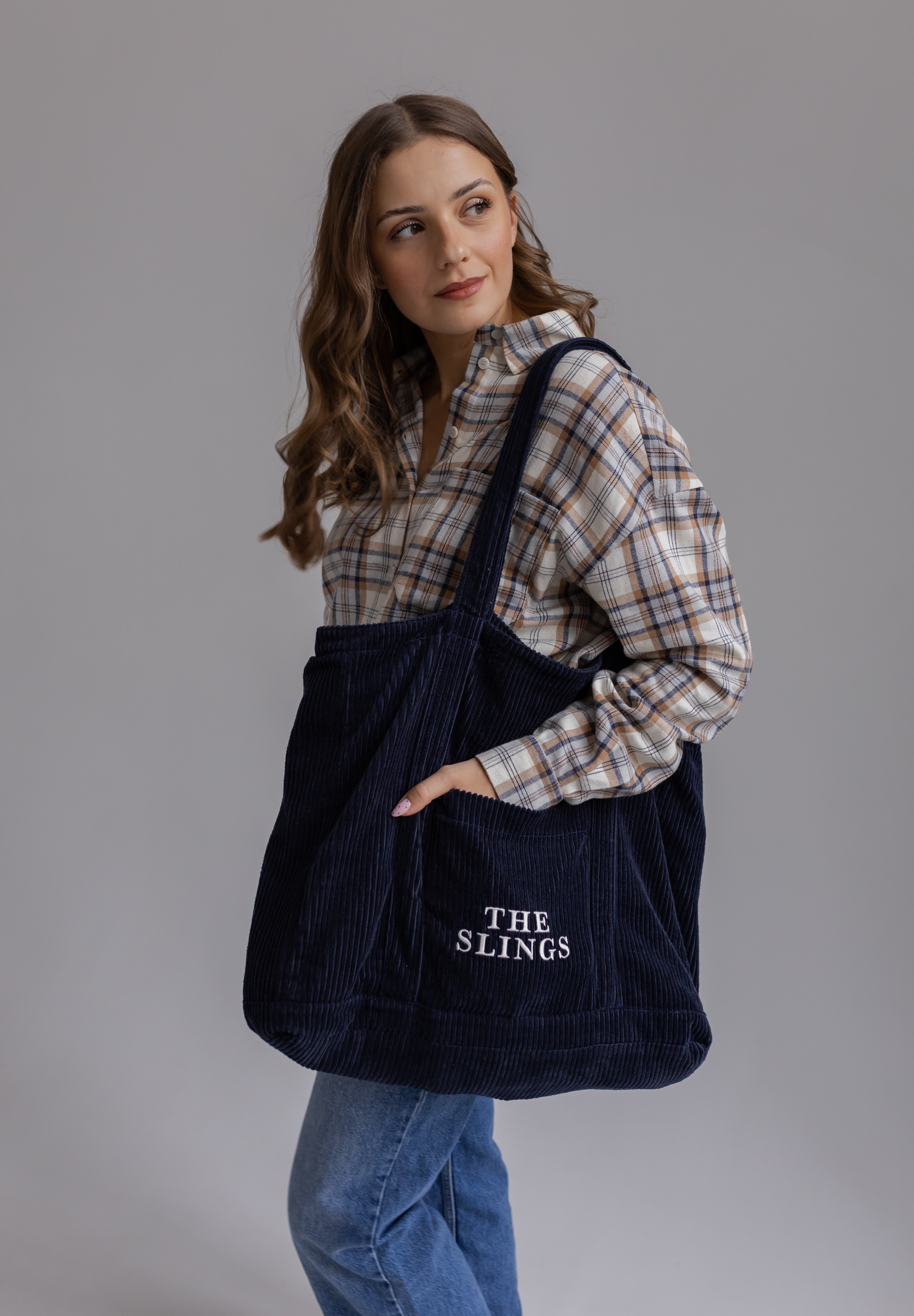 Navy Shopper The Slings