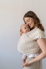 Chusta Elastyczna HugMe Stripes Beige