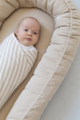 Otulacz Baby Burrito Stripes Beige