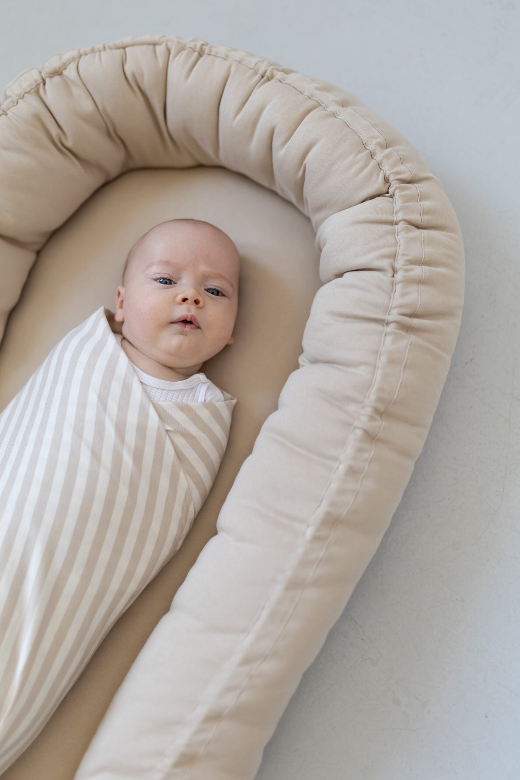 Otulacz Baby Burrito Stripes Beige