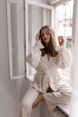 Kimono muślinowe Mila Blueberry