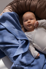 Bawełniany kocyk Softie Blue