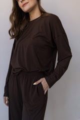 Longsleeve Tala Chocolate