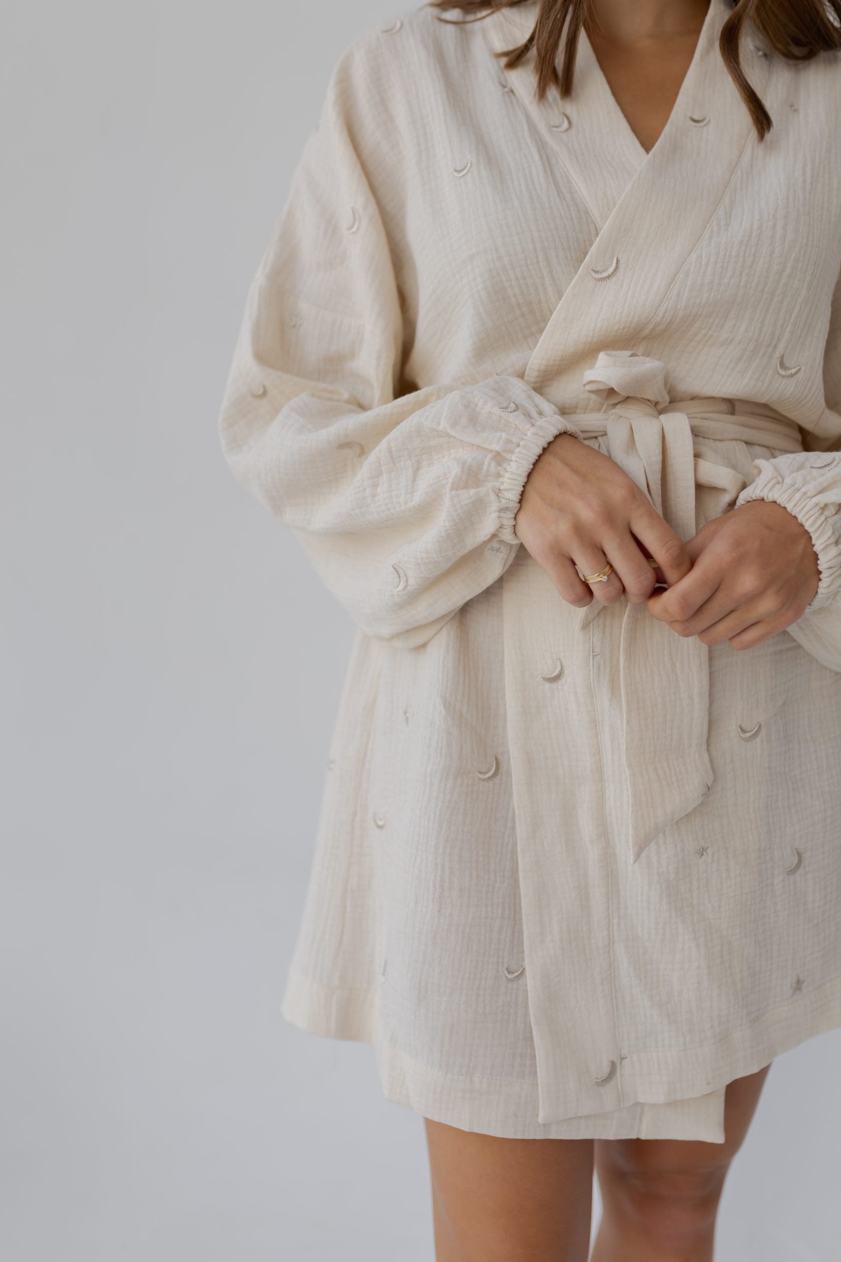 Kimono muślinowe – Moon