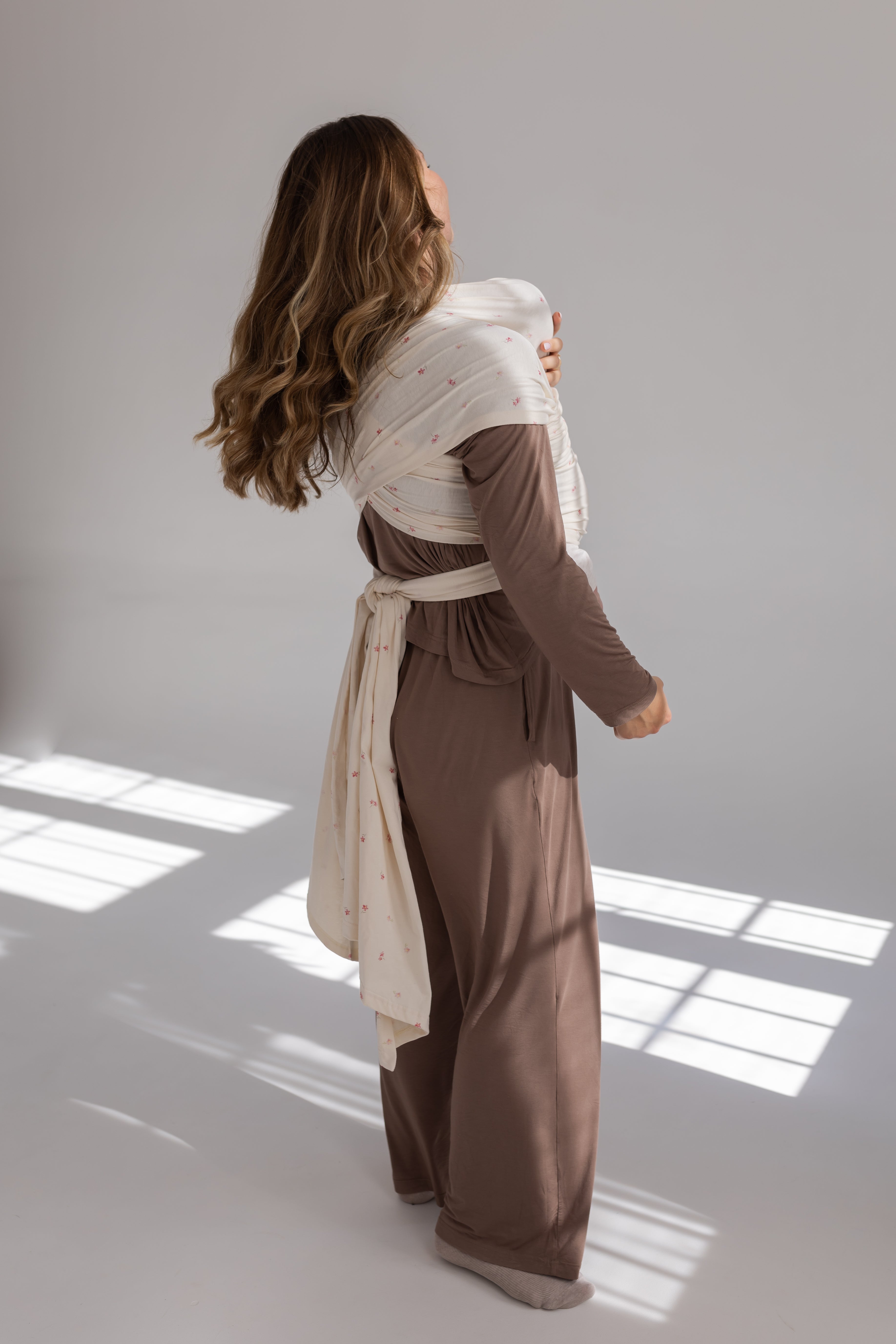 Chusta Elastyczna HugMe Pink Flora