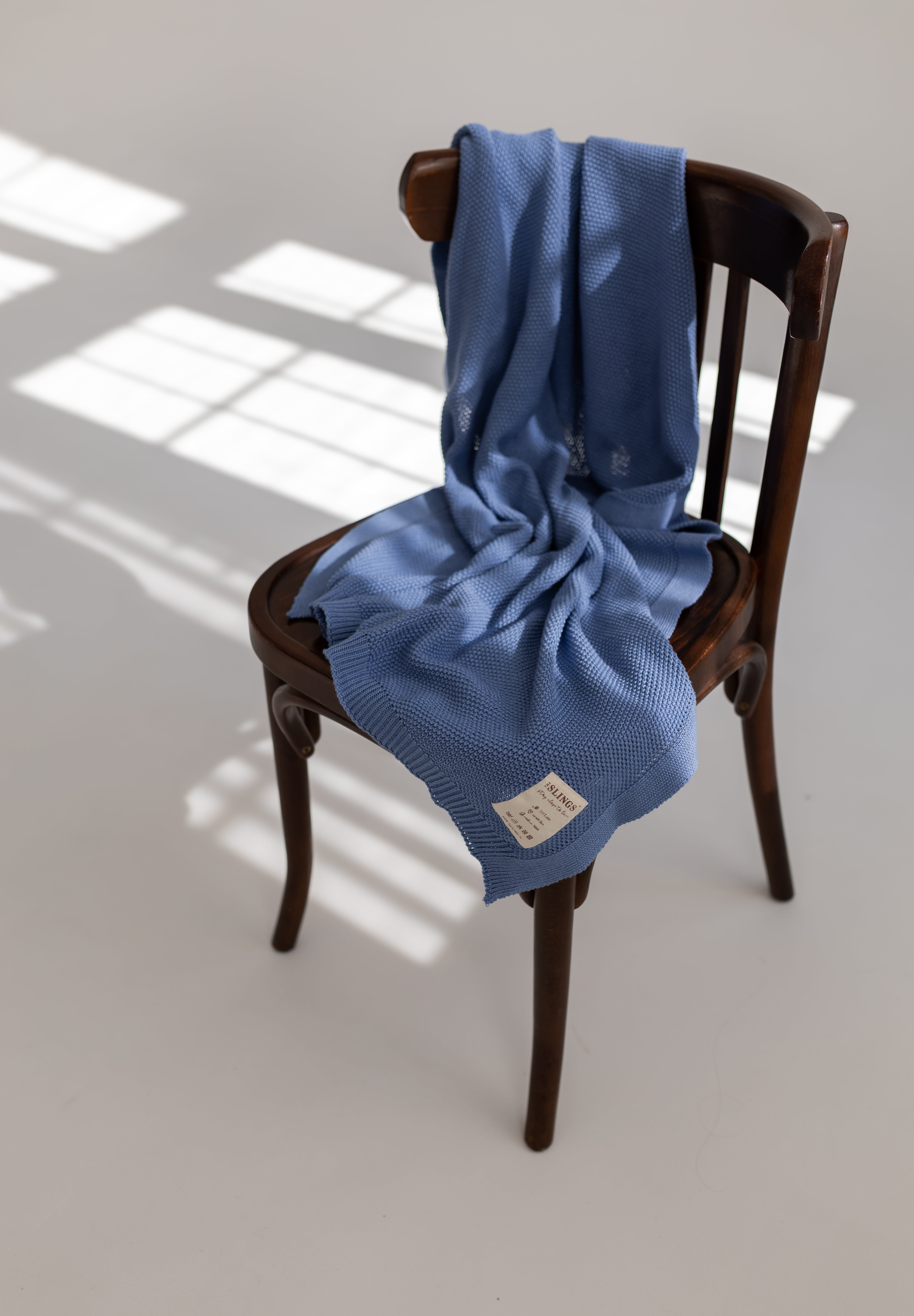 Bawełniany kocyk Softie Blue