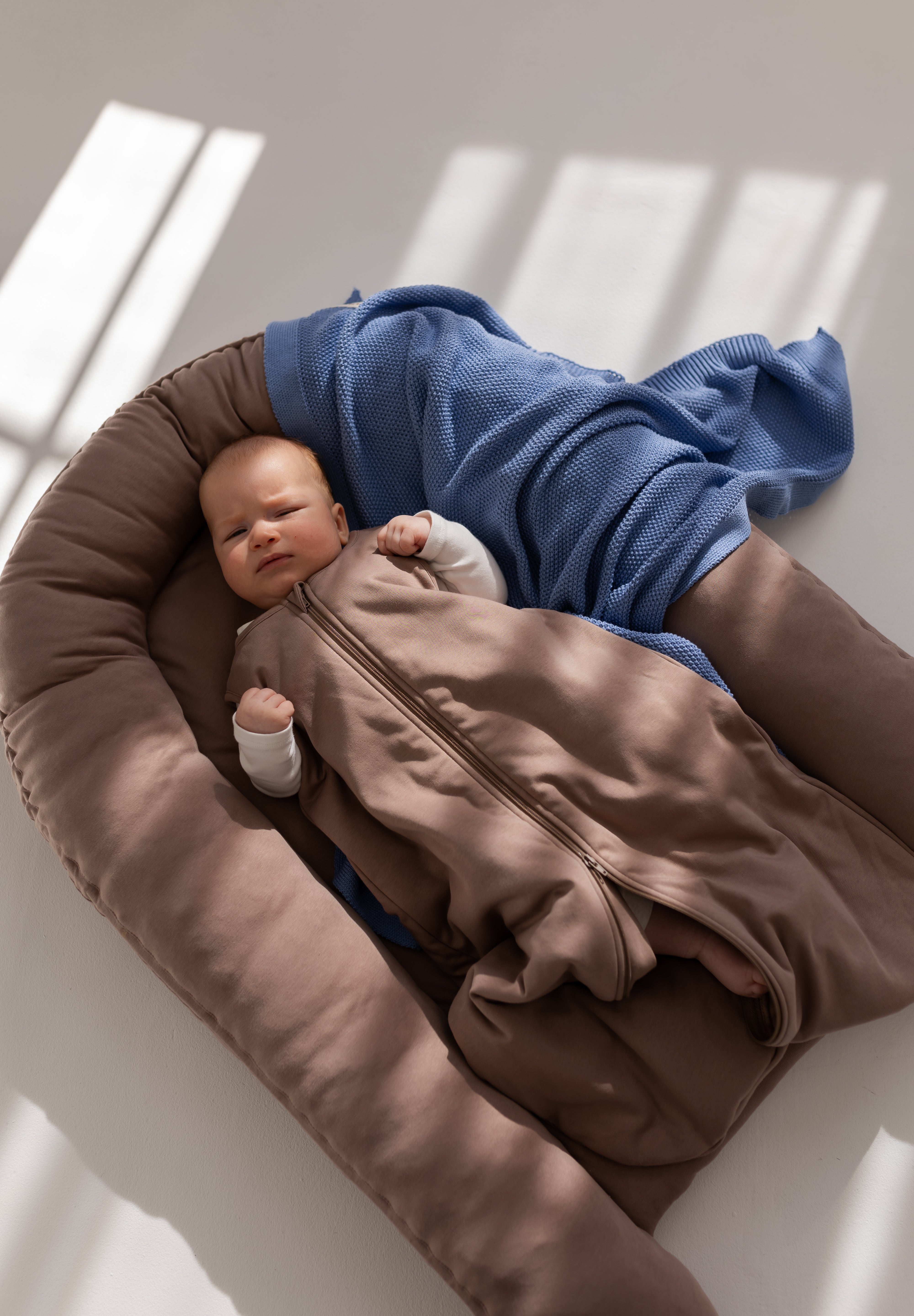Bawełniany kocyk Softie Blue