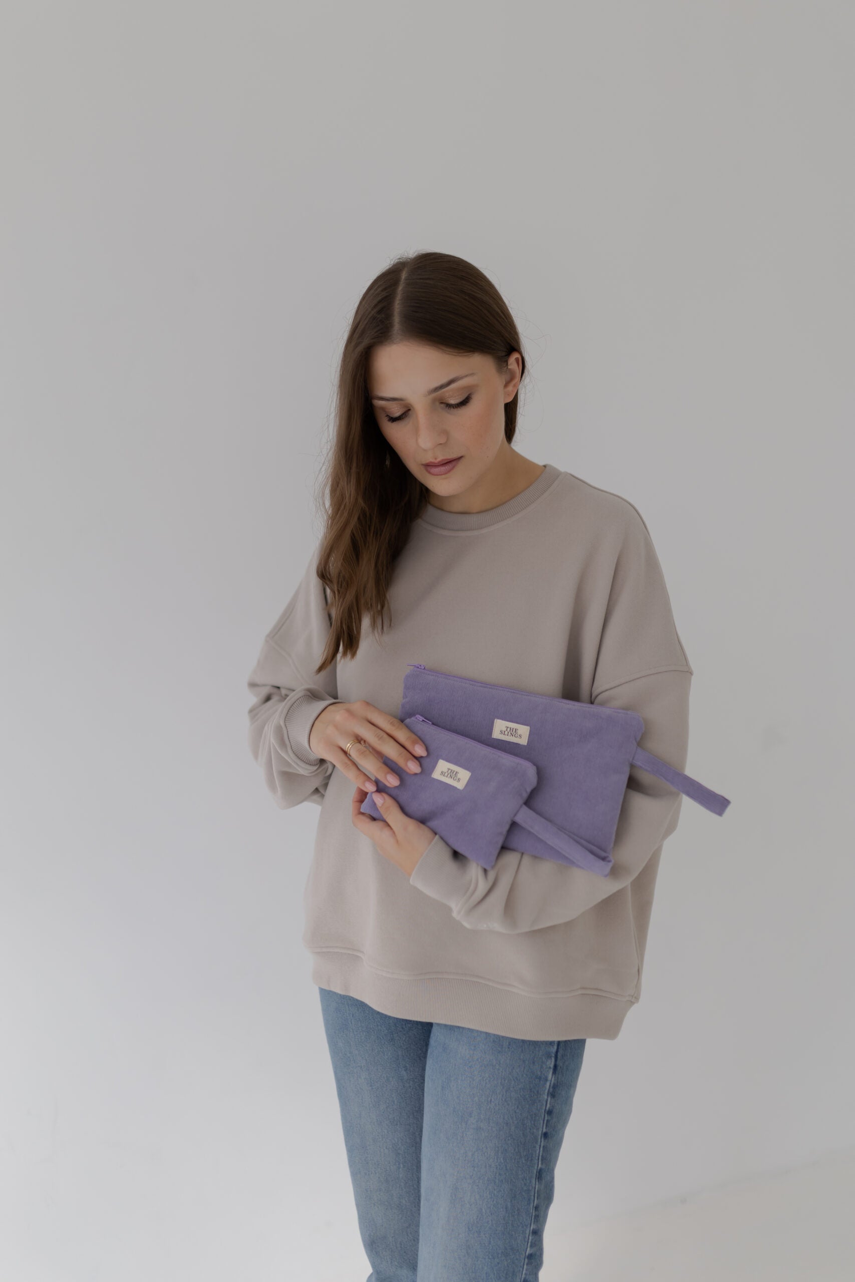 Zestaw kosmetyczek Purple
