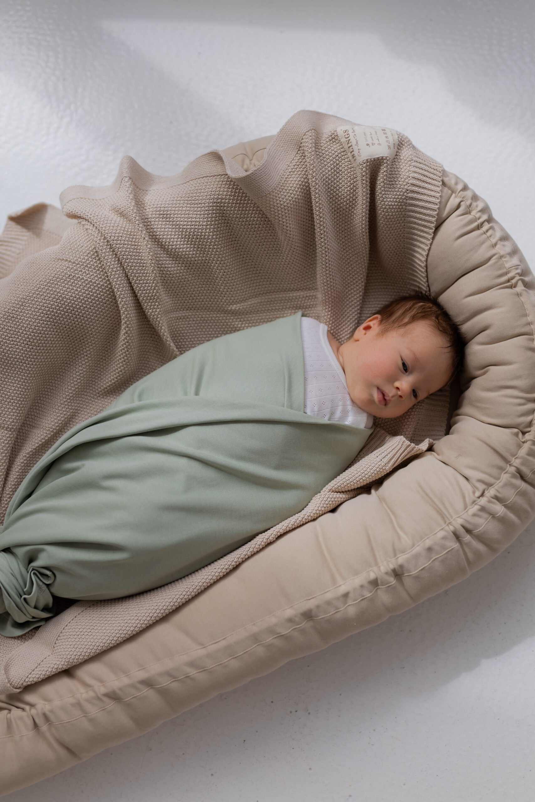 Otulacz Baby Burrito Sage
