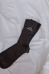 Skarpetki merino Cool Moms Club Brown