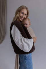 Kamizelka Wełniana Chocolate
