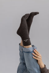 Skarpetki merino Cool Moms Club Brown