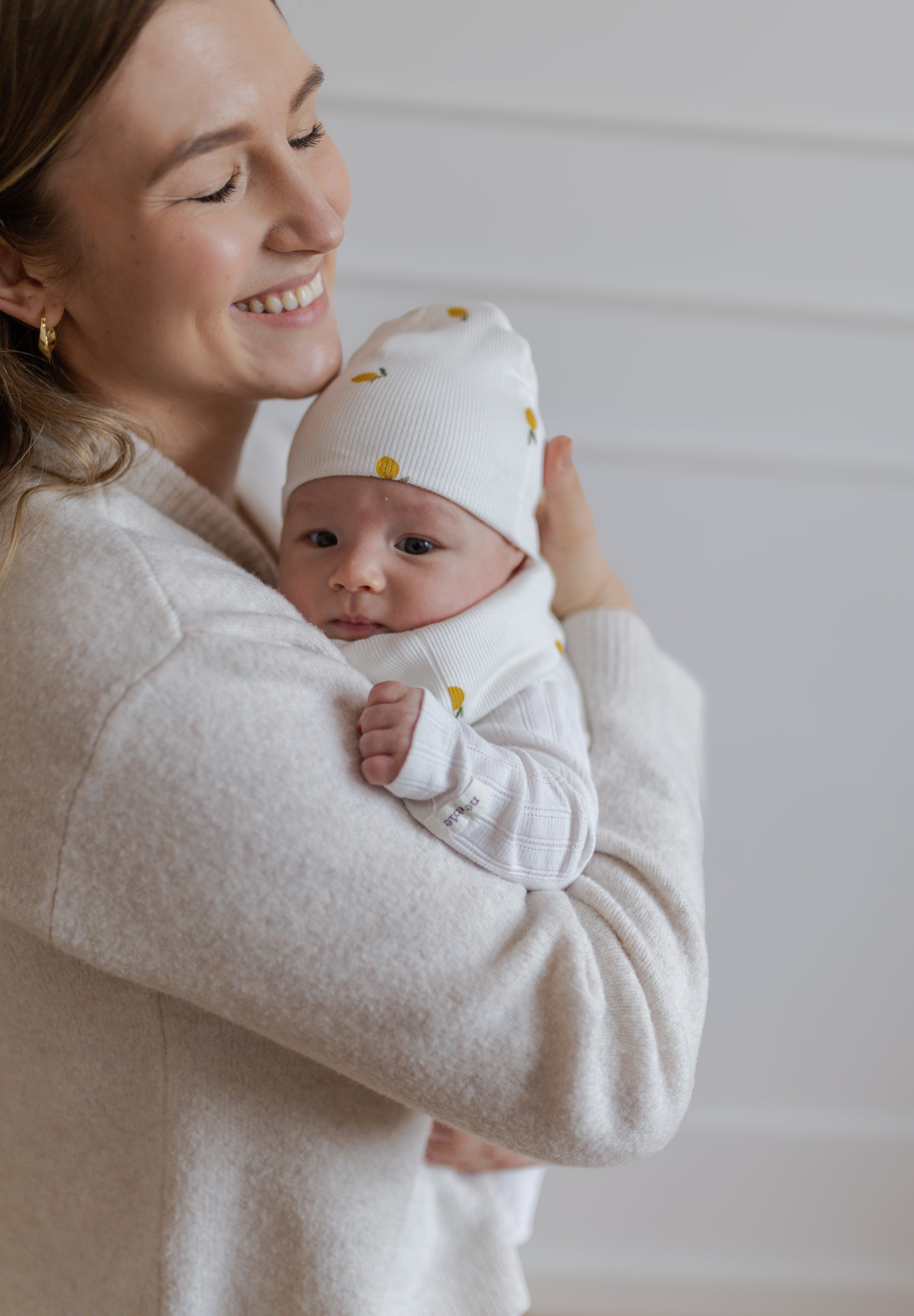 Bawełniana czapka & komin – Lemon